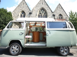 Vw Campervan for weddings in London